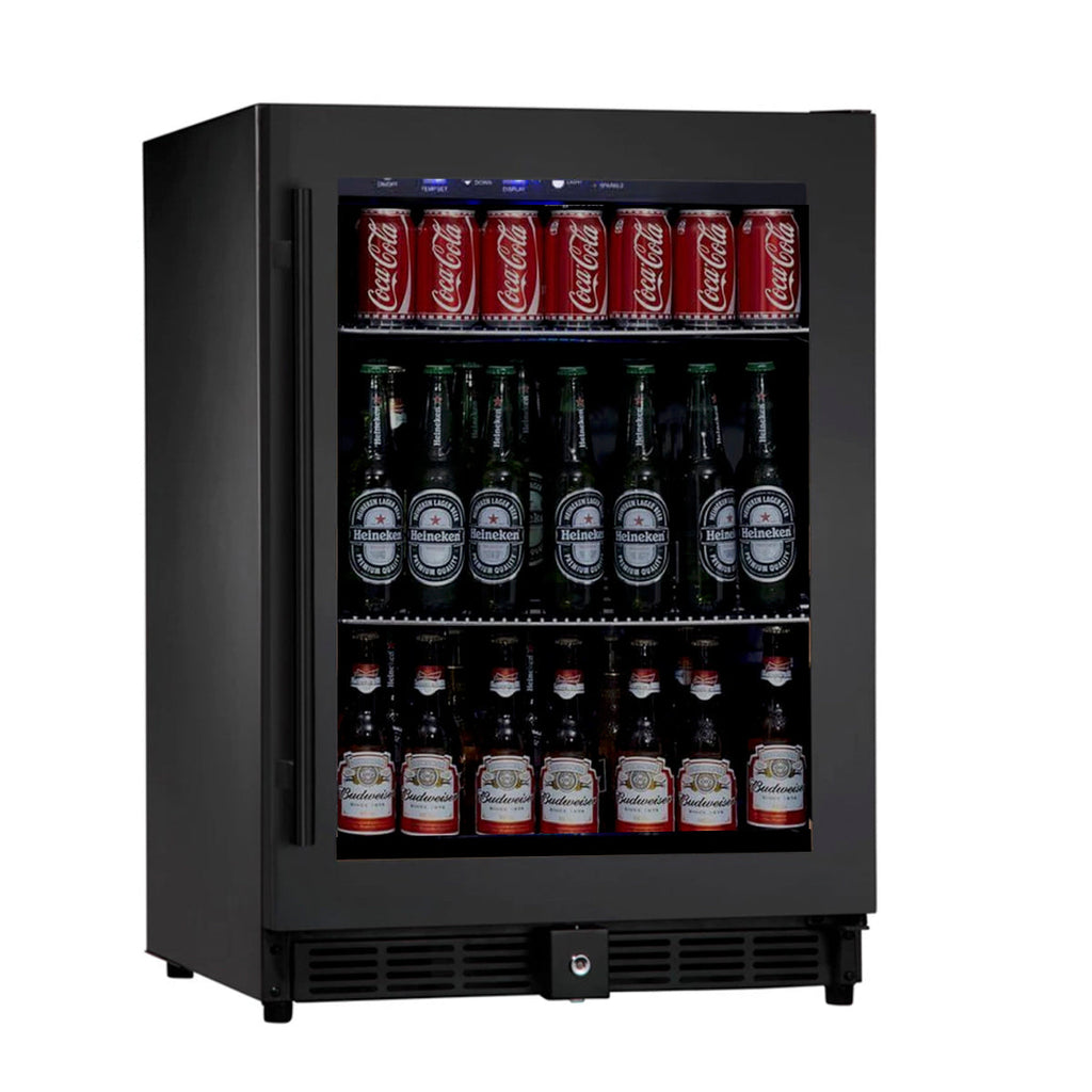KingsBottle 24 Inch Under Counter Beer Cooler Fridge Built In - KBU50BX