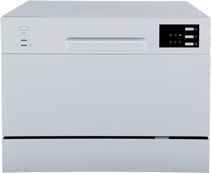 SPT SD-2225DSA Energy Star Countertop Dishwasher with Delay Start & LED – Silver