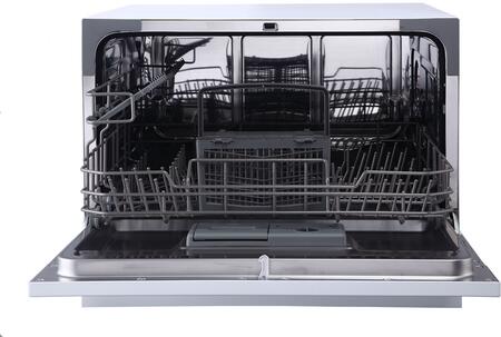 SPT Countertop Dishwasher with Delay Start & LED - Silver - SD-2225DSB