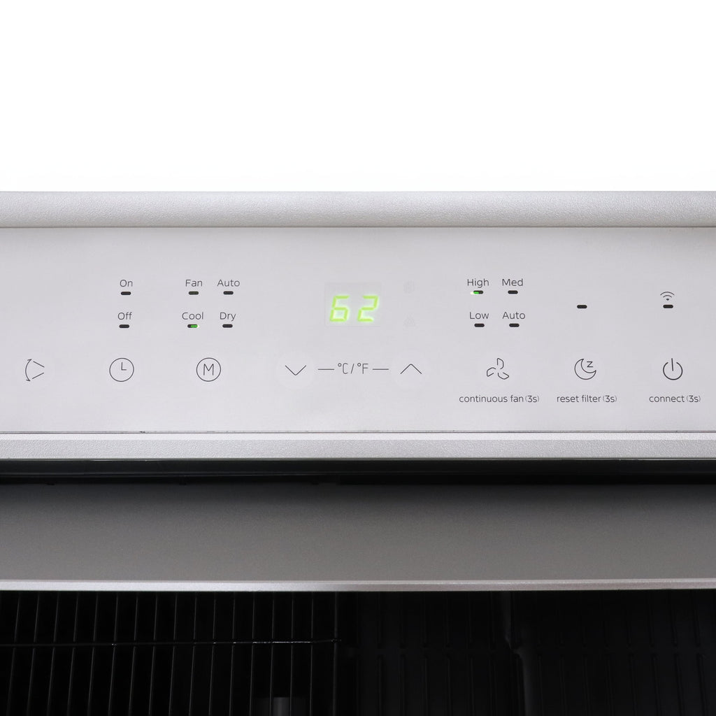 Whynter ARC-0850XP 12000 BTU (ASHRAE) 8000 BTU (SACC) MultiCool Smart Wi-Fi enabled Portable Air Conditioner with Built-in Dehumidifier, Up to 450 sq. ft. in White