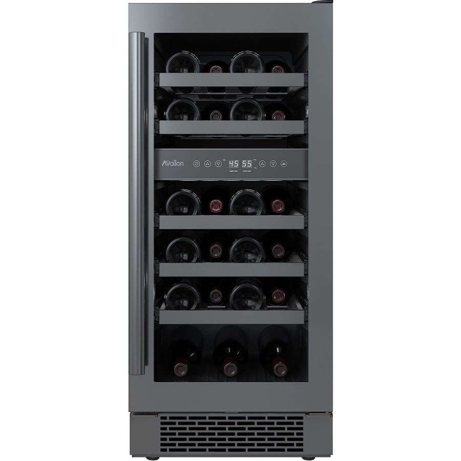 Avallon 15 Inch Wide 23 Bottle Capacity Built-In Wine Cooler - AWC152DBLSS