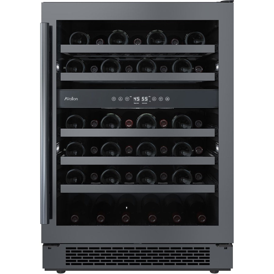 Avallon 24 Inch Wide 45 Bottle Capacity Built-In Wine Cooler - AWC242DBLSS
