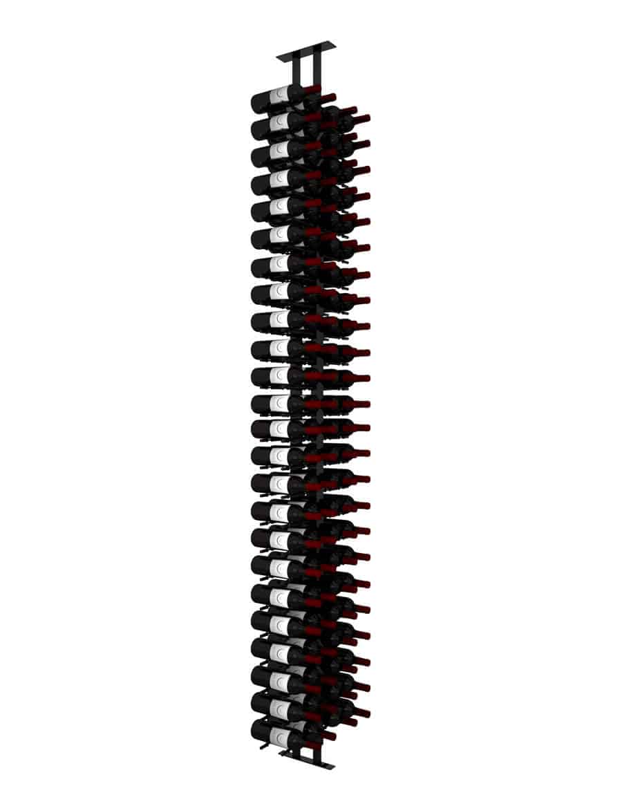 Ultra Wine Racks Floor-To-Ceiling Mounted Wine Rack Display — 2-Sided (84 Bottles)