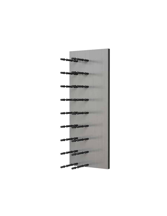 Ultra Wine Racks Fusion HZ Label-Out Wine Wall Alumasteel (3 Foot) Double Depth