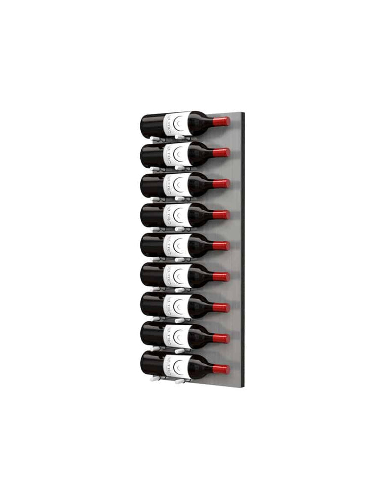 Ultra Wine Racks Fusion HZ Label-Out Wine Wall Alumasteel (3 Foot) - Single Depth