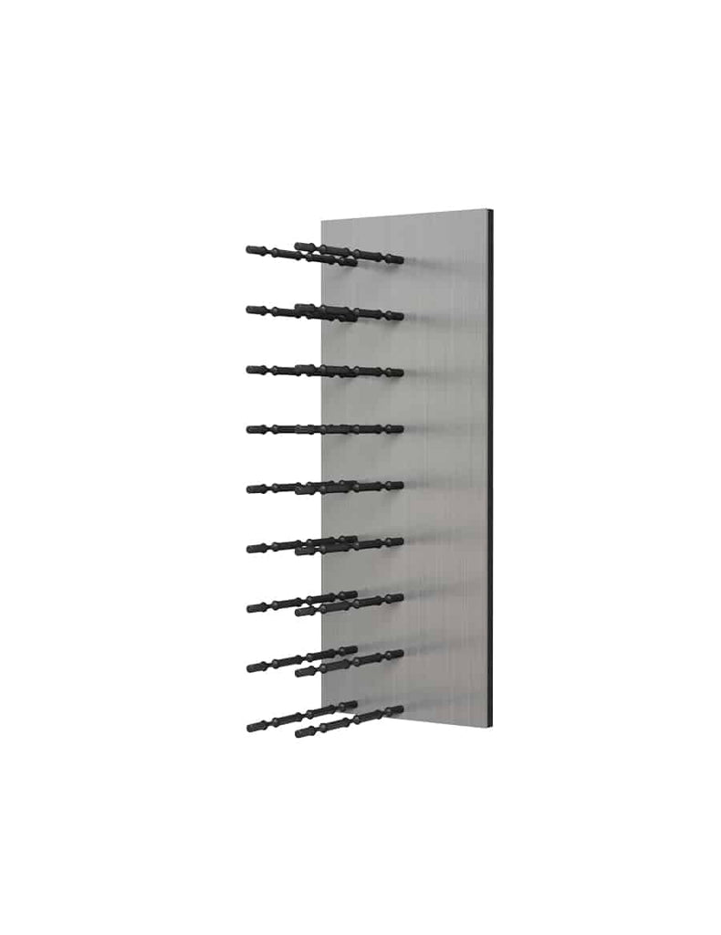 Ultra Wine Racks Fusion HZ Label-Out Wine Wall Alumasteel (3 Foot) Triple Depth