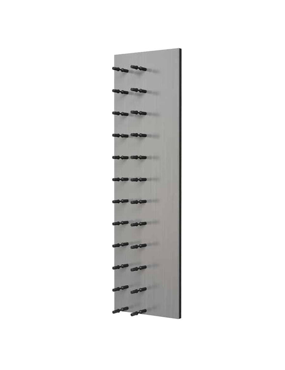 Ultra Wine Racks Fusion HZ Label Out Wine Wall Alumasteel (4 Foot) - Single Depth