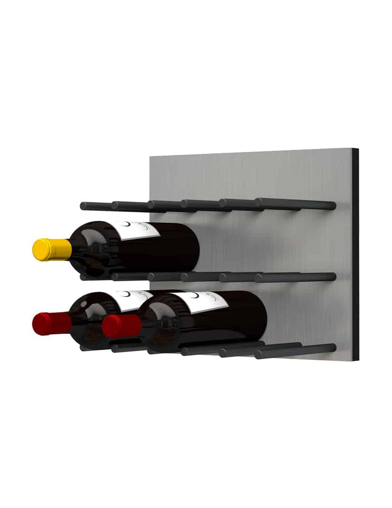 Ultra Wine Racks Fusion Panel Wine Rack—Alumasteel (9 Bottles)