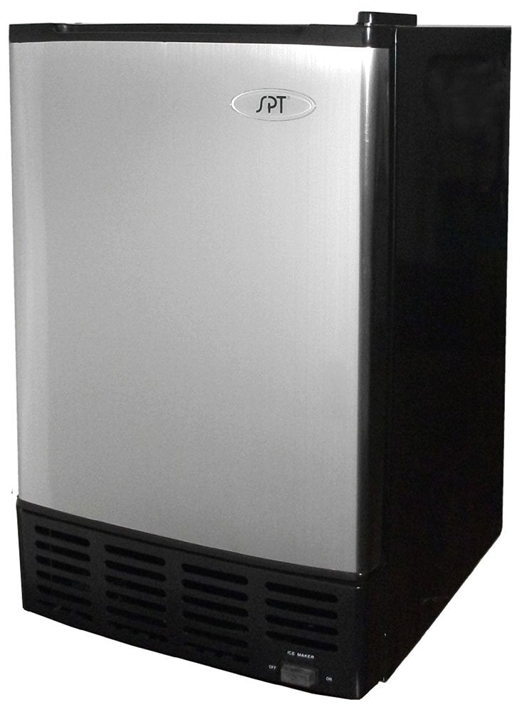 SPT - Stainless Steel Undercounter Ice Maker with Freezer - IM-150US
