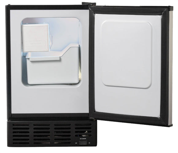 SPT - Stainless Steel Undercounter Ice Maker with Freezer - IM-150US