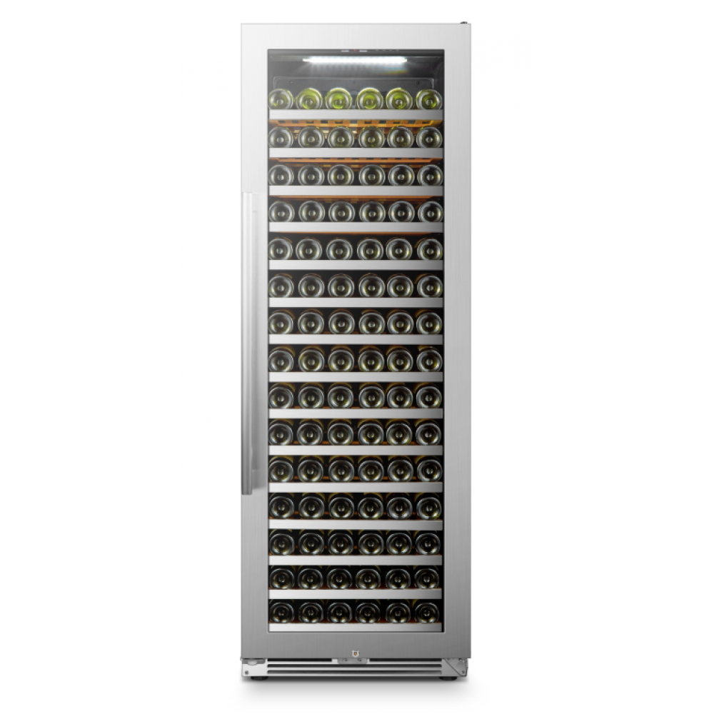 Lanbopro 164 Bottle SIngle Zone Wine Cooler - LP168S