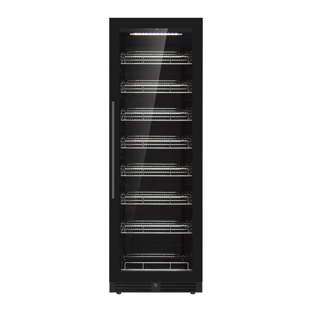 KingsBottle Large Beverage Refrigerator With Low-E Glass Door - KBU425BX