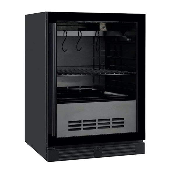 KingsBottle 24 Inch Glass Door Under Counter Steak Ager Fridge - KB50SA