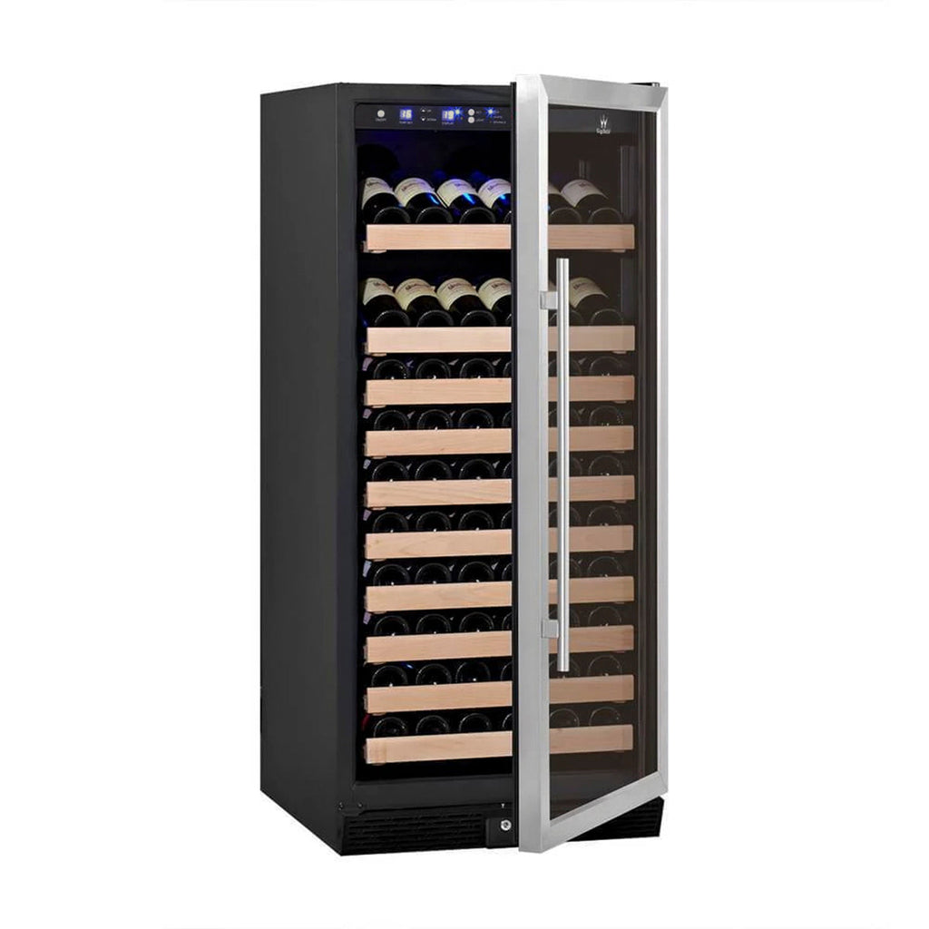 KingsBottle 100 Bottle Kitchen Wine Refrigerator Freestanding - KBU100WX