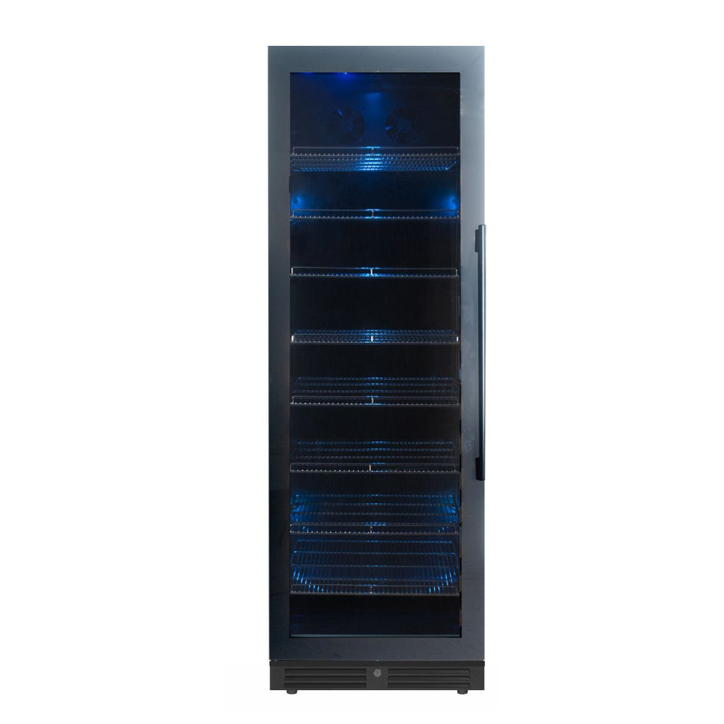 KingsBottle Large Beverage Refrigerator With Low-E Glass Door - KBU425BX