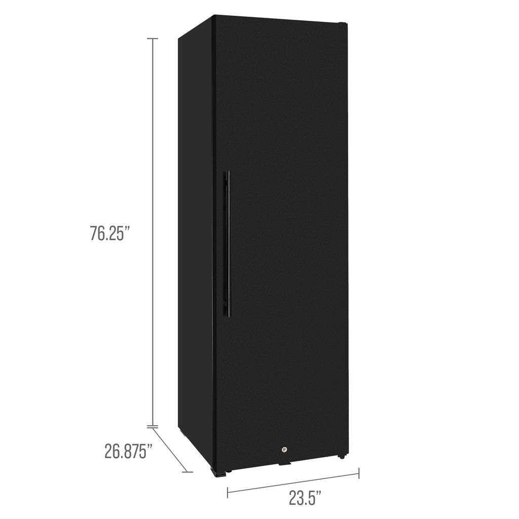 Allavino 185 Bottle Single Zone Wine Vault with Solid Black Right Hinge Door - KWR-8185-1SDR