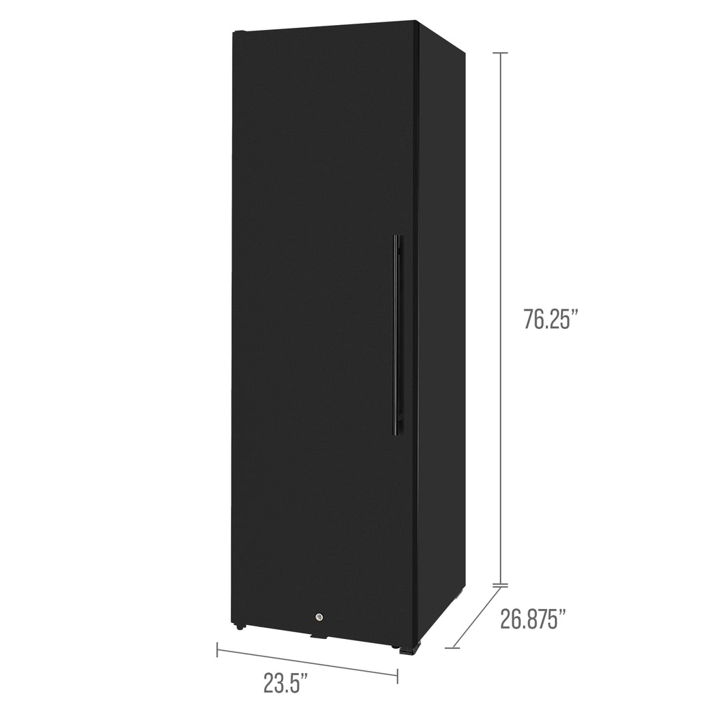 Allavino 185 Bottle Single Zone Wine Vault with Solid Black Left Hinge Door - KWR-8185-1SDL