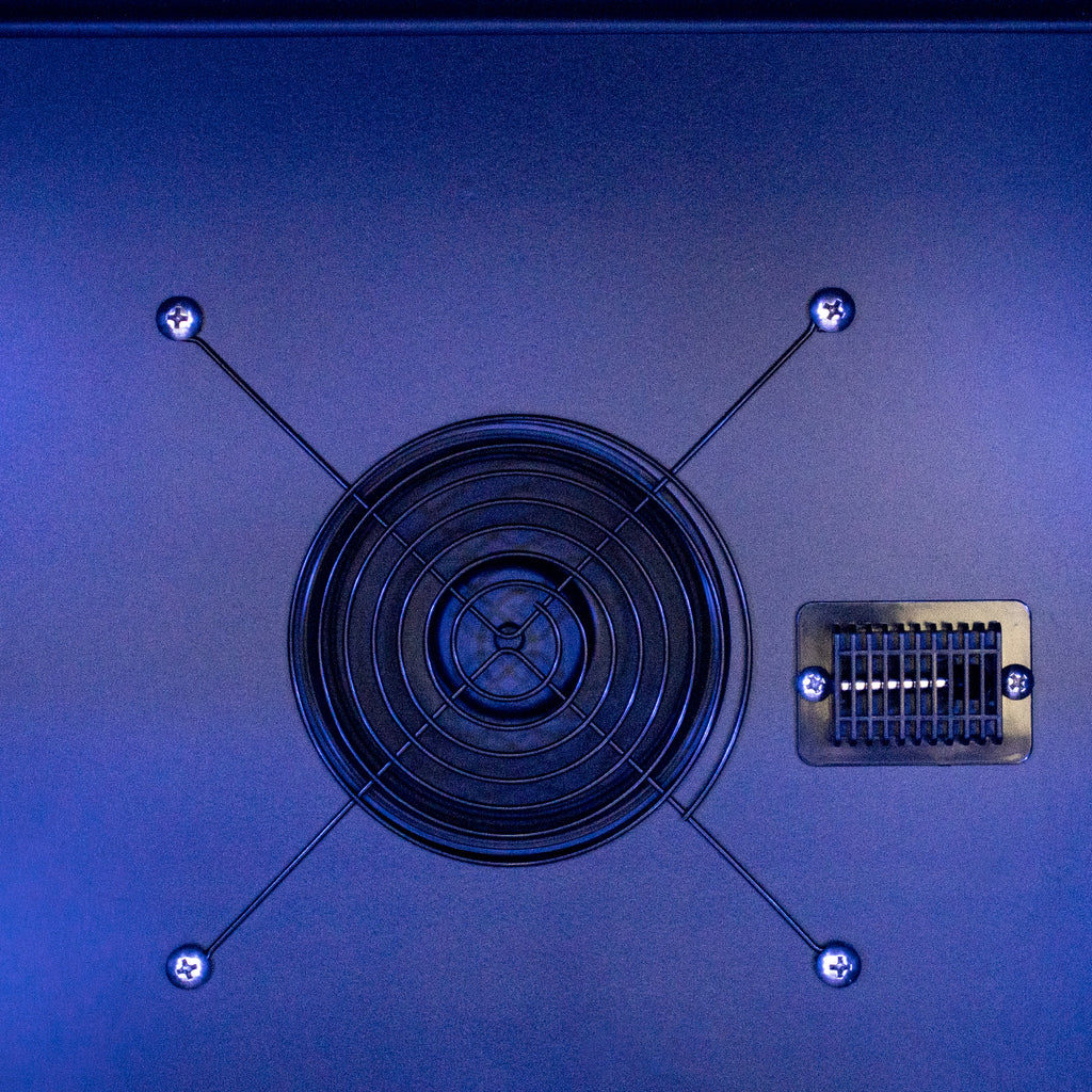 Allavino 185 Bottle Single Zone Wine Vault with Solid Black Left Hinge Door - KWR-8185-1SDL