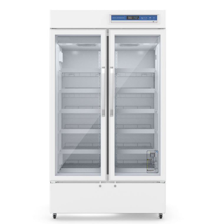 KingsBottle 2℃～8℃ 725L Upright 2-Door Medical Fridge & Lab Refrigerator - MLR725L