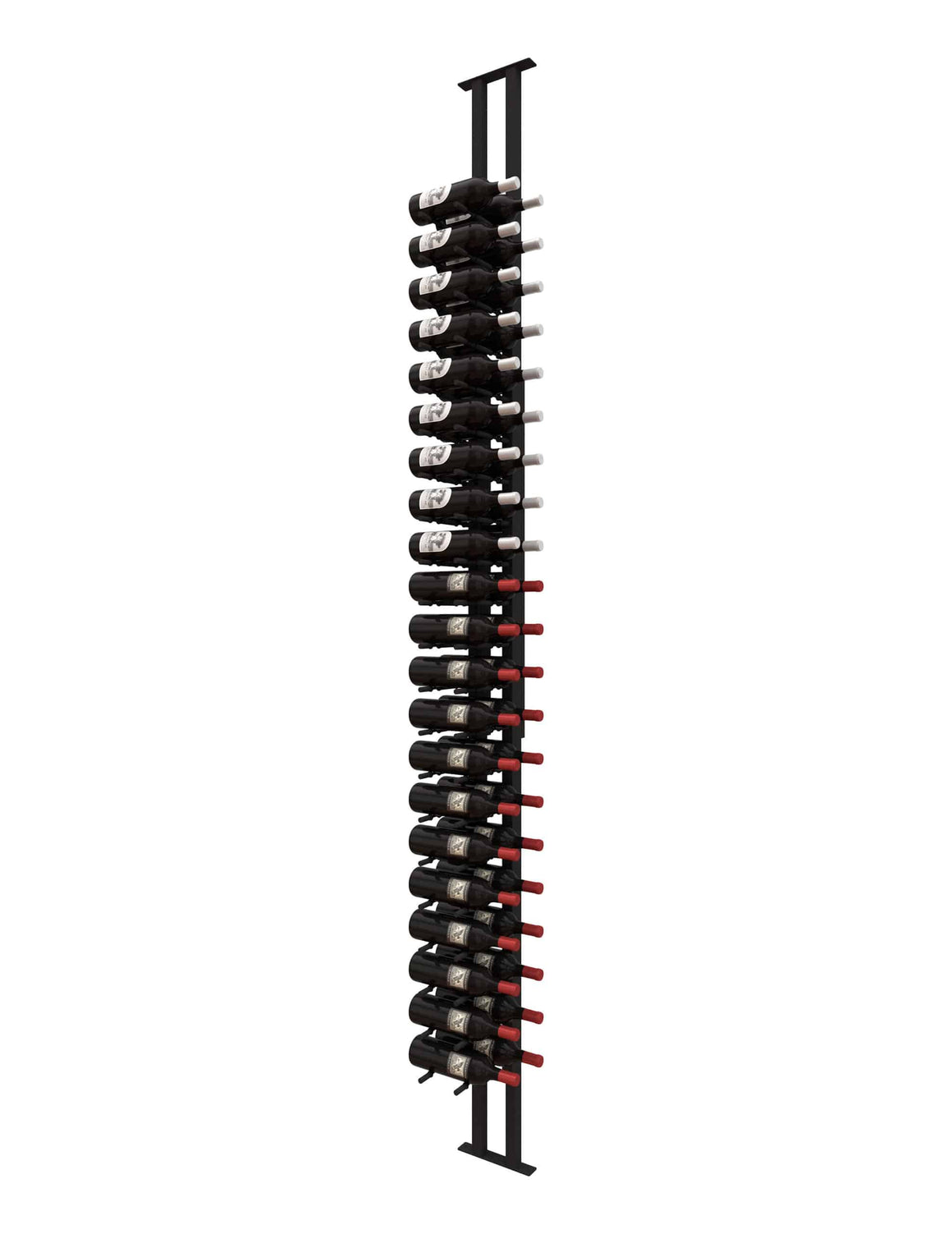 Ultra Wine Racks Floor-To-Ceiling Mounted Wine Rack Display — 1-Sided (42 Bottles)
