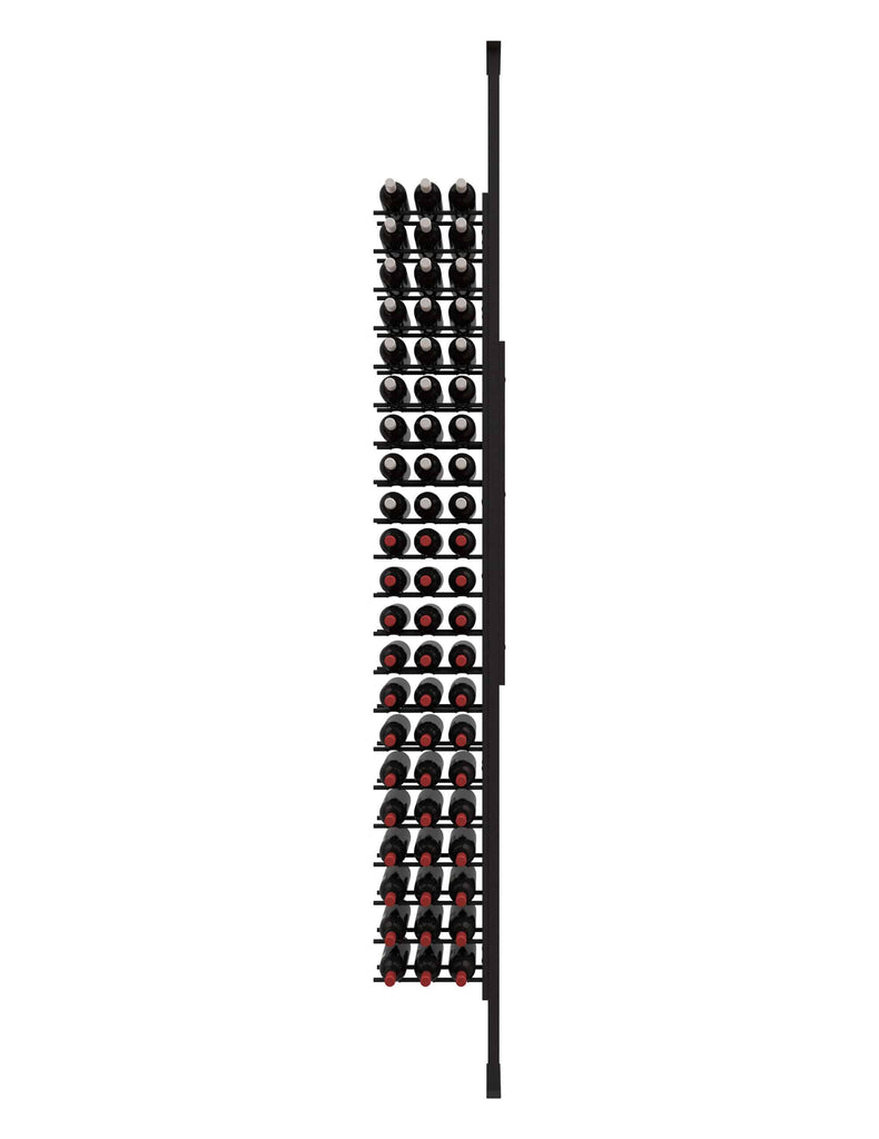 Ultra Wine Racks Floor-To-Ceiling Mounted Wine Rack Display — 1-Sided (63 Bottles)