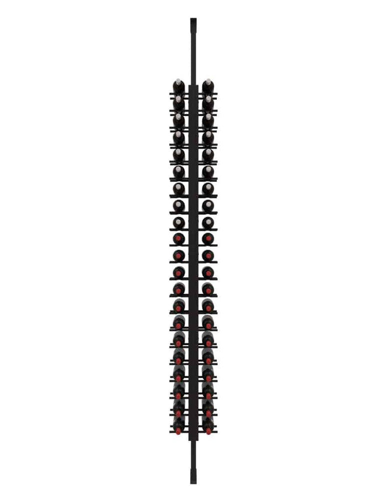 Ultra Wine Racks Floor-To-Ceiling Mounted Wine Rack Display — 2-Sided (42 Bottles)
