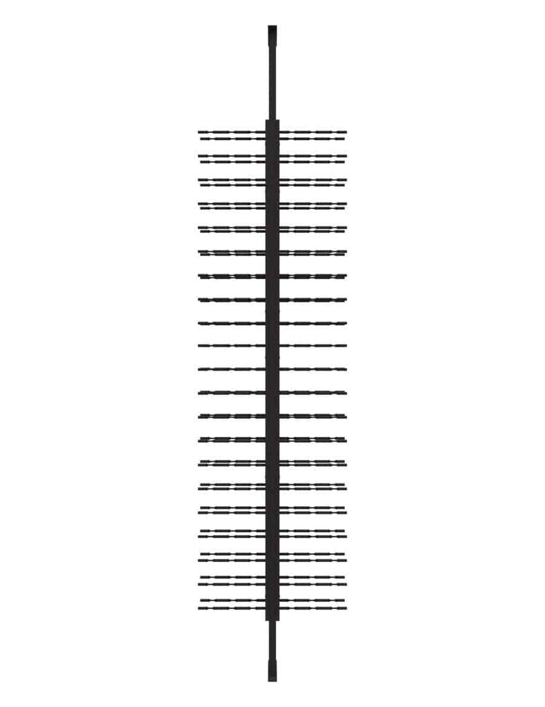 Ultra Wine Racks Floor-To-Ceiling Mounted Wine Rack Display — 2-Sided (126 Bottles)