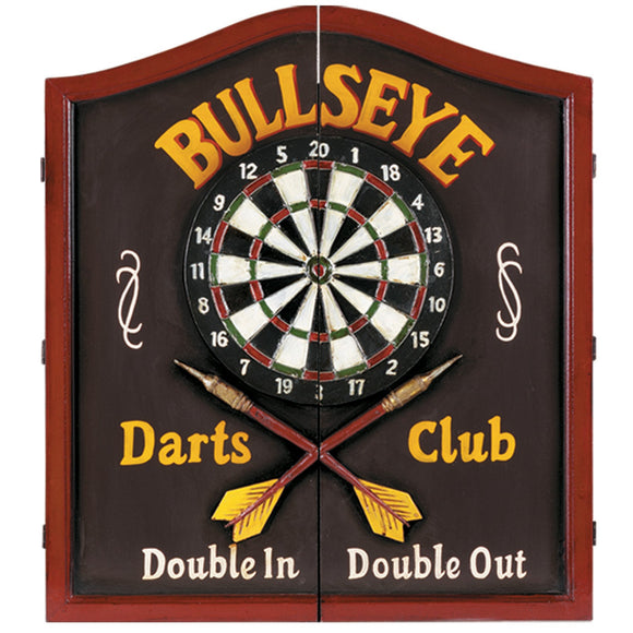 RAM Game Room Wooden Dartboard Case - R641