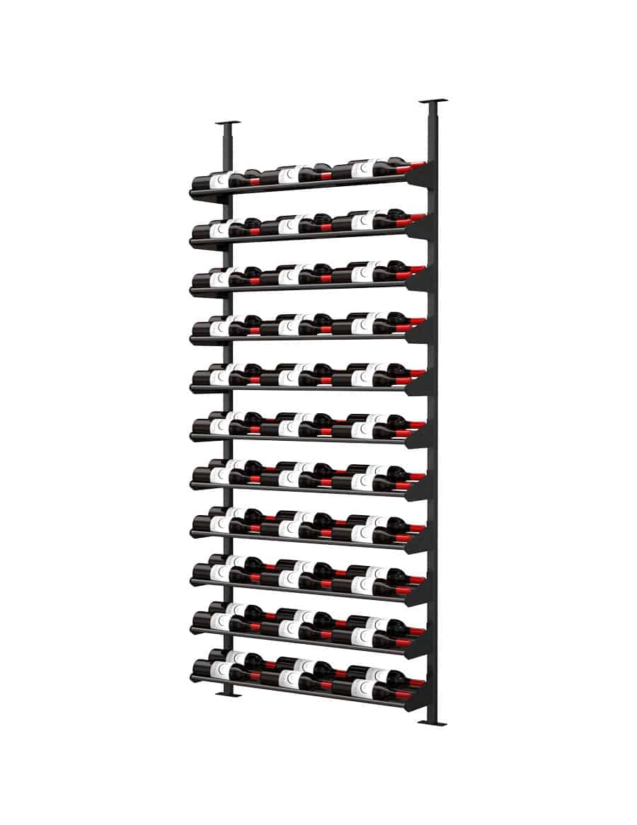 Ultra Wine Racks Showcase Standard Cascade Kits (66 Bottles) Double