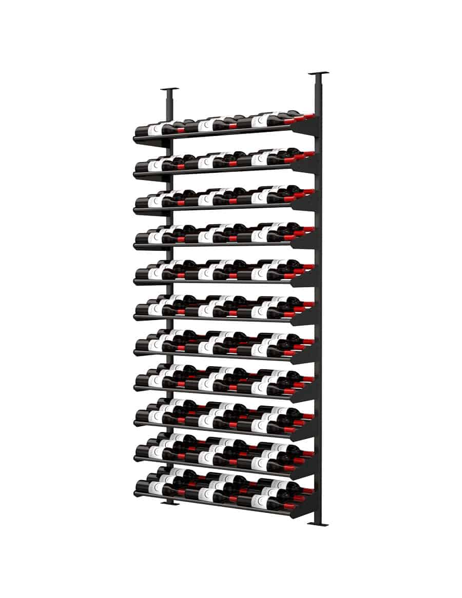 Ultra Wine Racks Showcase Standard Cascade Kits (99 Bottles) Triple