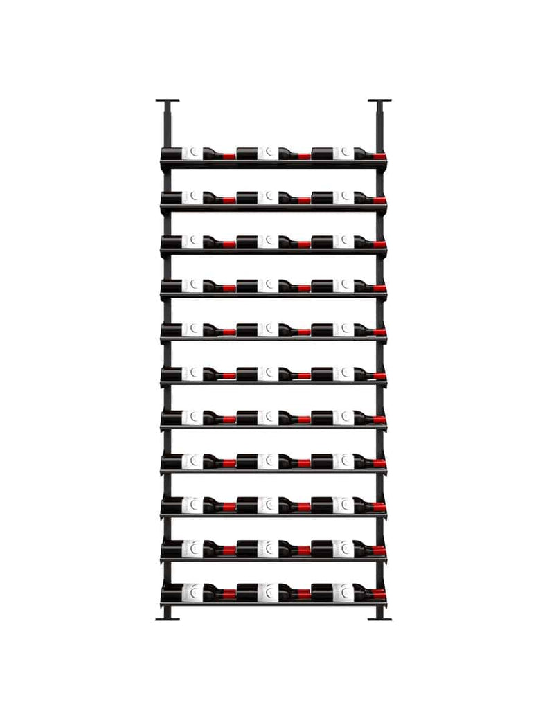 Ultra Wine Racks Showcase Standard Horizontal Kits (99 Bottles) Triple