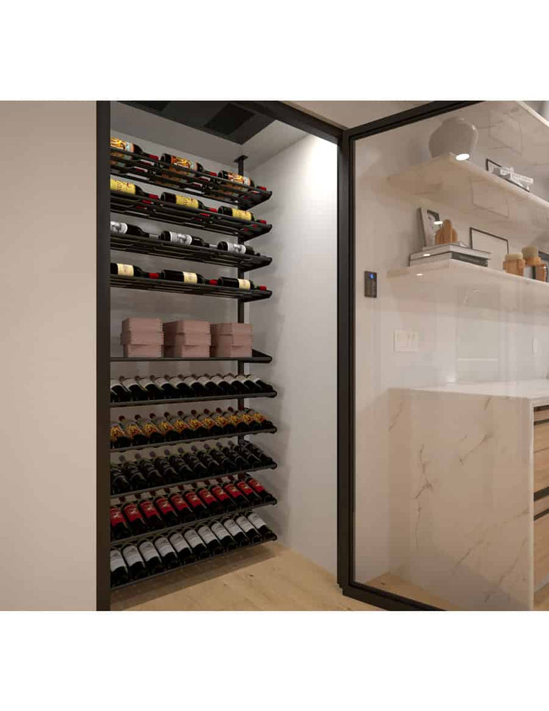Ultra Wine Racks Showcase Featured Centerpiece Kit (90 Bottles) Double