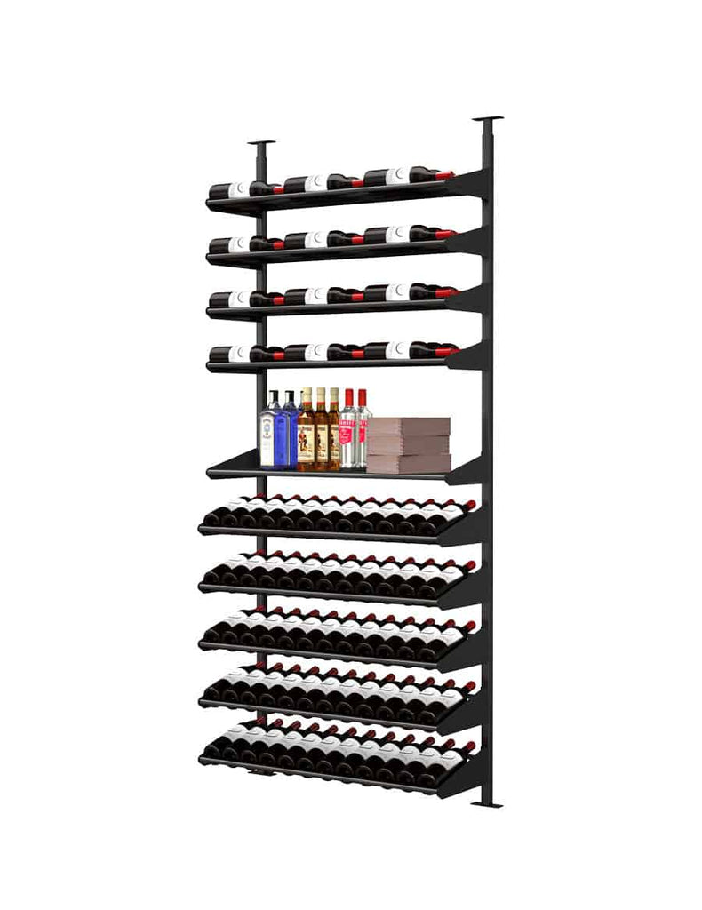 Ultra Wine Racks Showcase Featured Centerpiece Kit (90 Bottles) Double