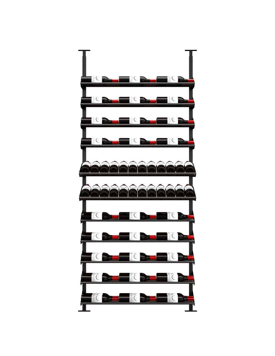 Ultra Wine Racks Showcase Featured Display Kit (78 -105 Bottles) Double