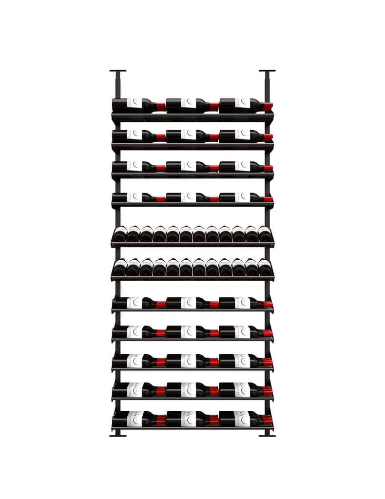 Ultra Wine Racks Showcase Featured Display Kit (78 -105 Bottles) Triple