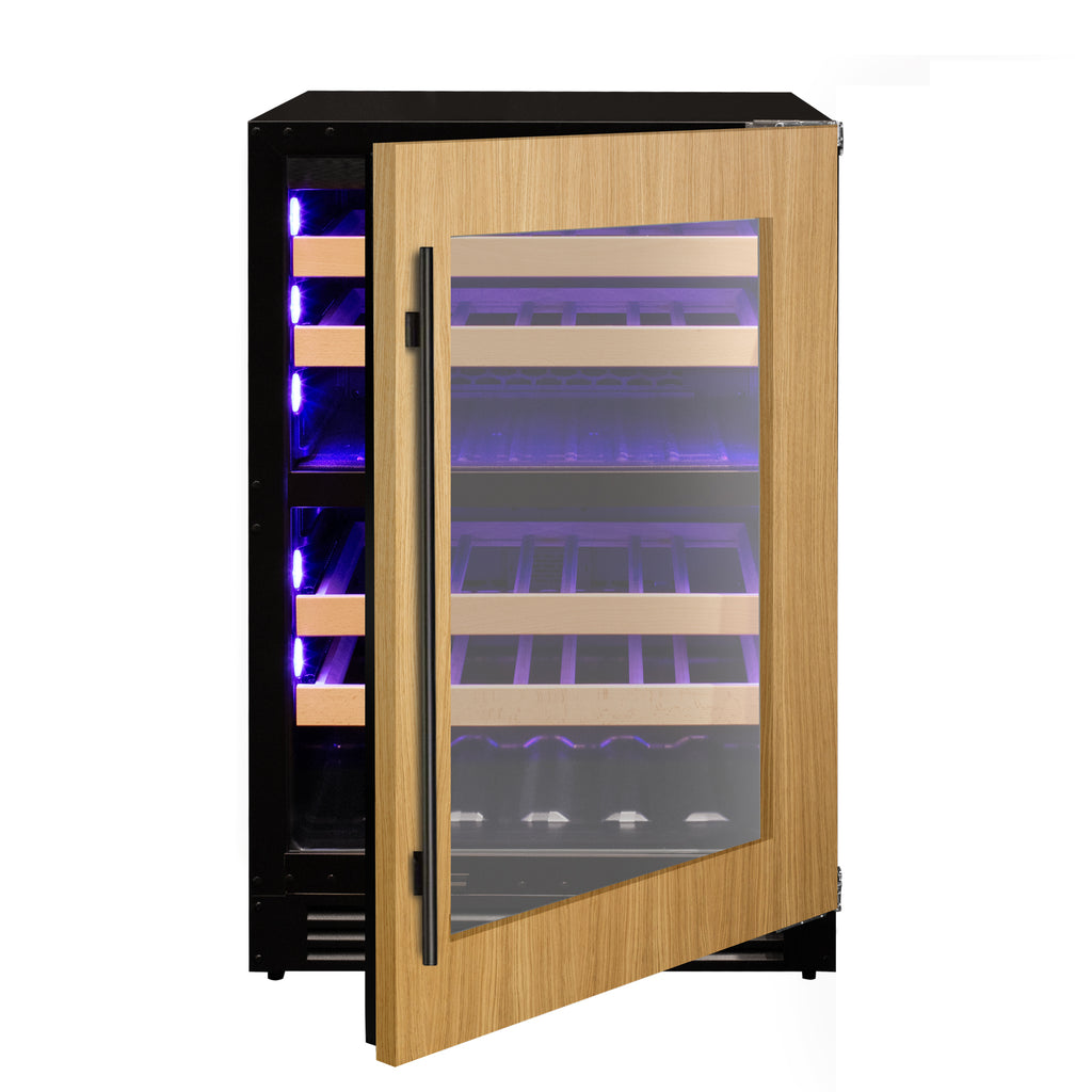 Allavino 24" Wide Dual Zone Panel Ready Wine Refrigerator - VCWR-24PRD-2R