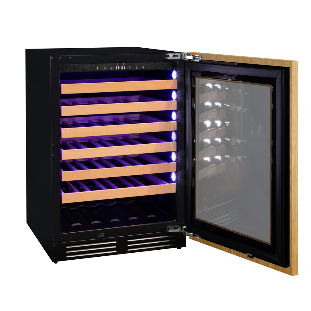 Allavino 24" Wide Single Zone Panel Ready Wine Refrigerator - VCWR-24PRS-1R