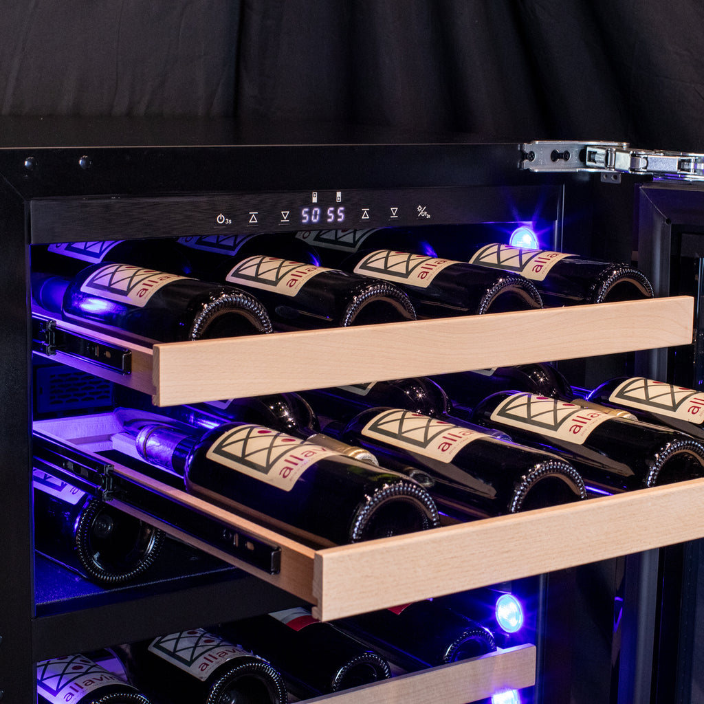 Allavino 107 Bottle Single Zone Panel Ready Wine Refrigerator - VCWR-107PRS-1R