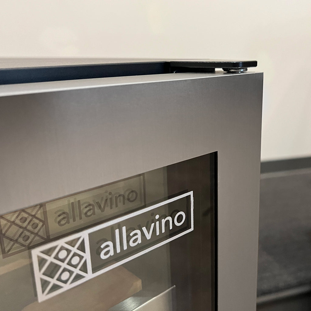 Allavino Reserva Series 24" Wide Two Door Stainless Steel Wine Refrigerator/Beverage Center - VSBCW34FD-2S