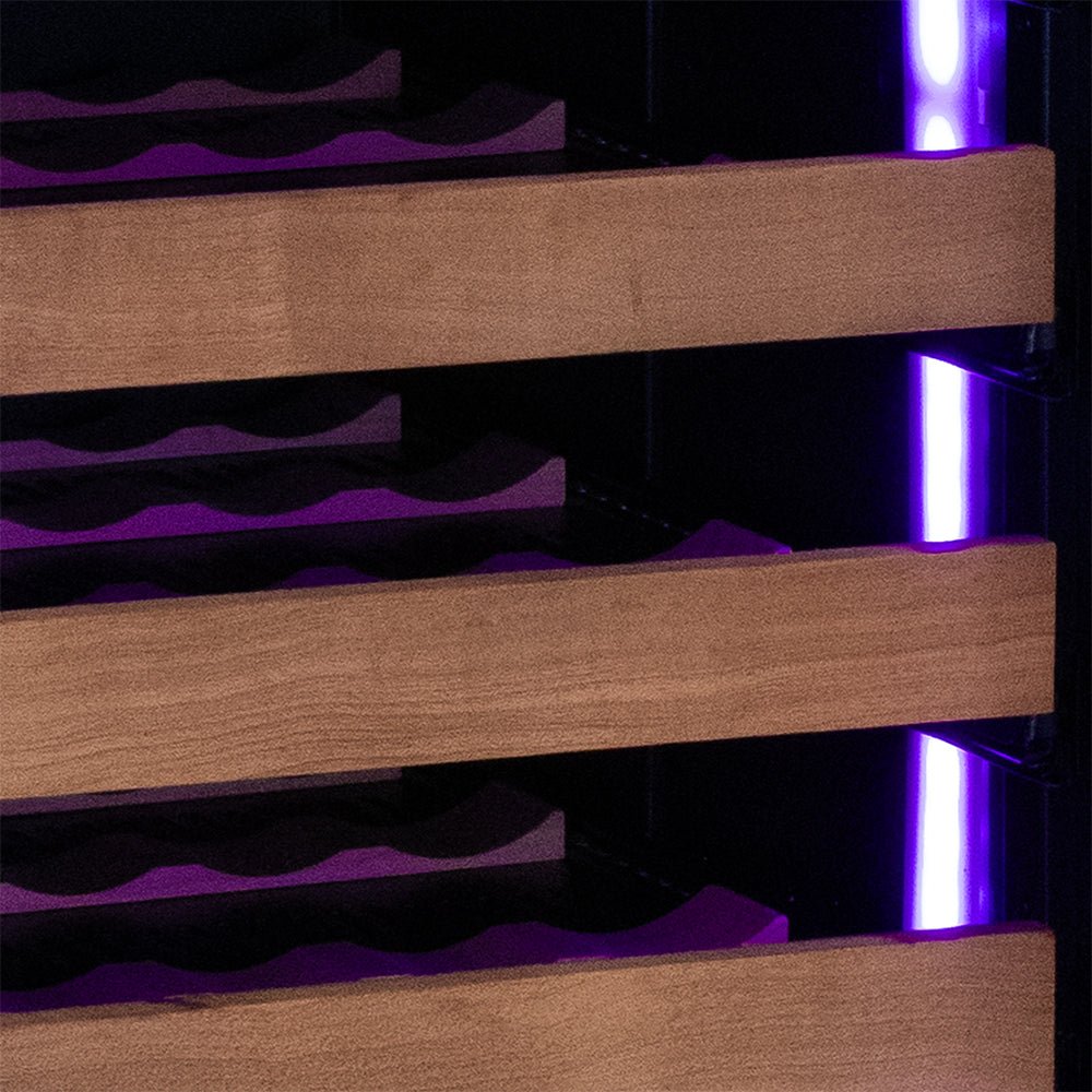 Allavino 15" Wide Reserva Series 30 Bottle Single Zone Stainless Steel Left Hinge Wine Refrigerator - VSW3015S-1SL