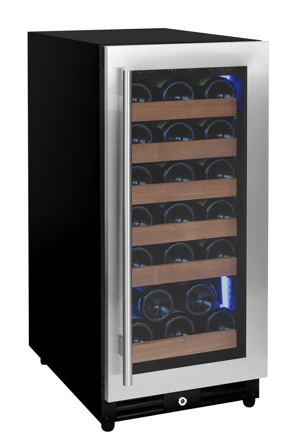 Allavino 15" Wide Reserva Series 30 Bottle Single Zone Stainless Steel Right Hinge Wine Refrigerator - VSW3015S-1SR