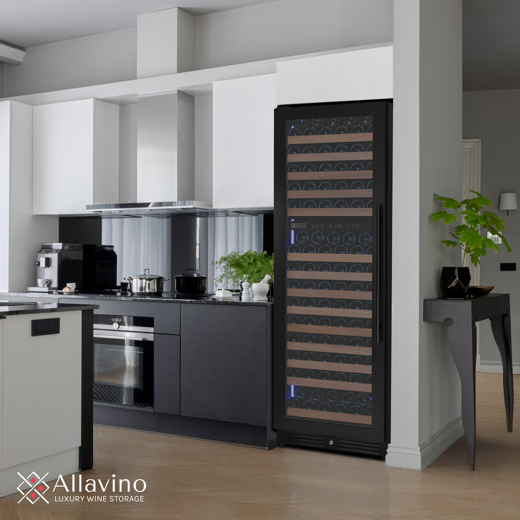 Allavino Reserva Series 172 Bottle Dual Zone Built-in Wine Refrigerator with Stainless Steel Door - Left Hinge - VSW71LD-2SL - Wine Cooler City