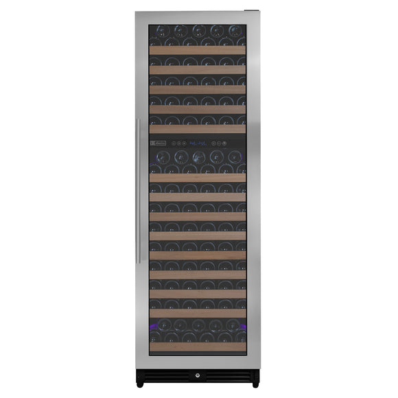 Allavino Reserva Series 172 Bottle Dual Zone Built-in Wine Refrigerator with Stainless Steel Door - Right Hinge - VSW71LD-2SR - Wine Cooler City