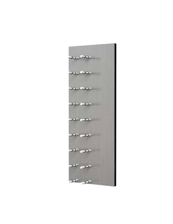 Ultra Wine Racks Fusion HZ Label-Out Wine Wall Alumasteel (3 Foot) - Single Depth