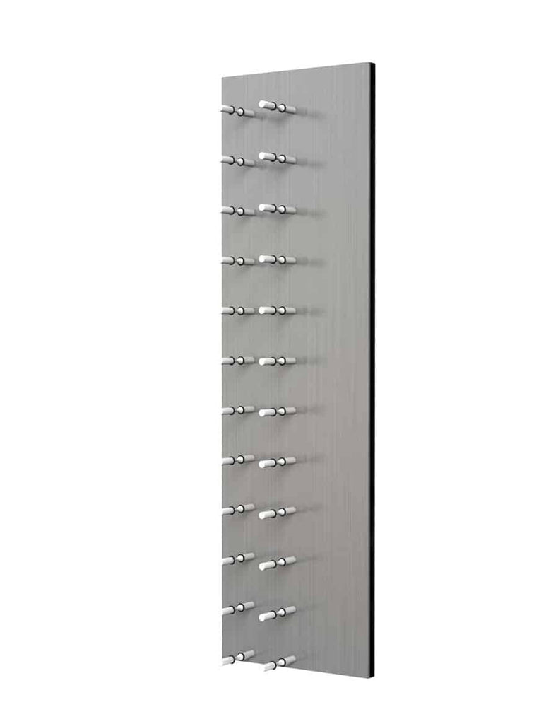 Ultra Wine Racks Fusion HZ Label Out Wine Wall Alumasteel (4 Foot) - Single Depth