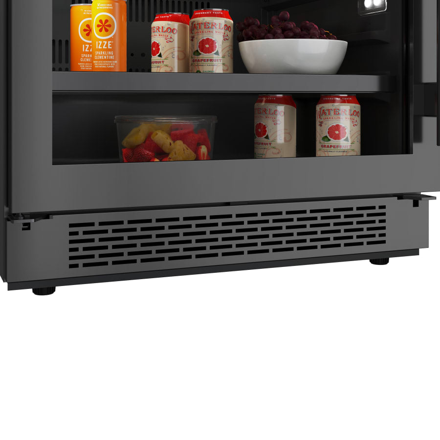 Avallon 24 Inch Wide 149 Can Capacity Undercounter Beverage Cooler - ABR242BLSS