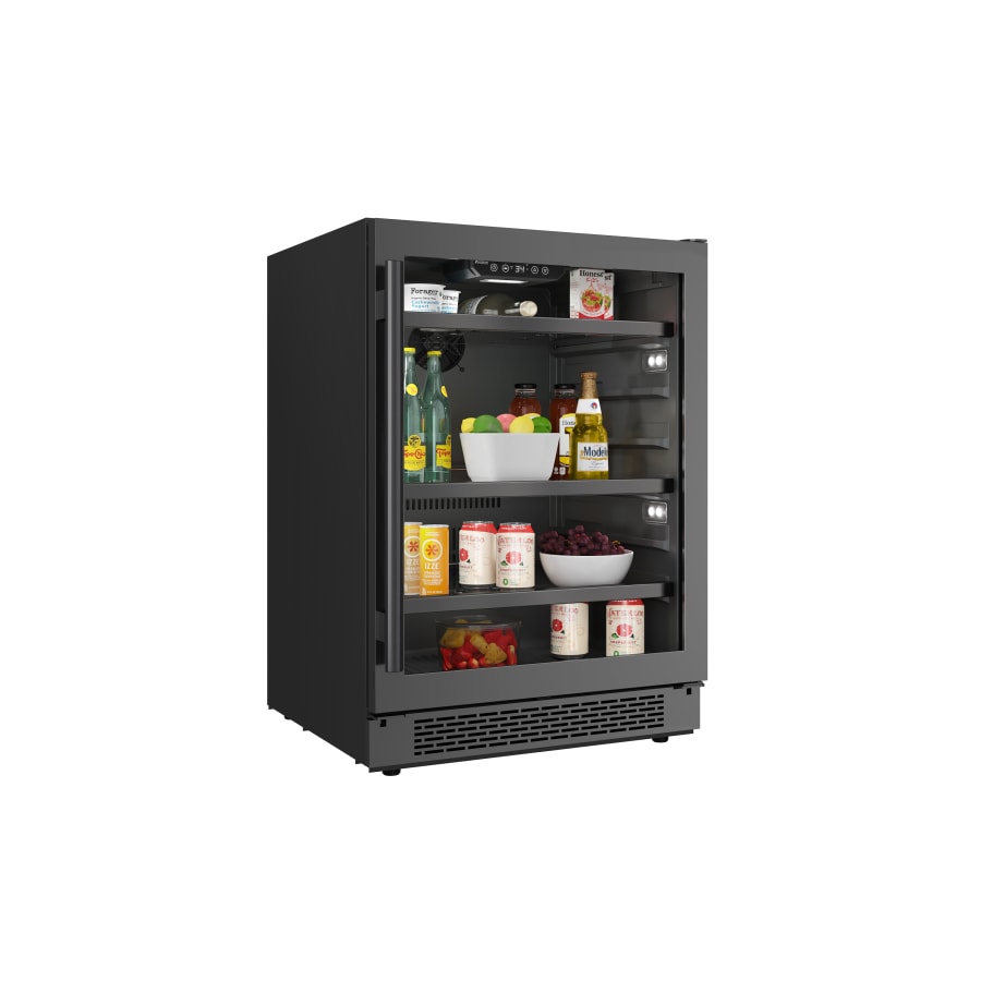 Avallon 24 Inch Wide 149 Can Capacity Undercounter Beverage Cooler - ABR242BLSS