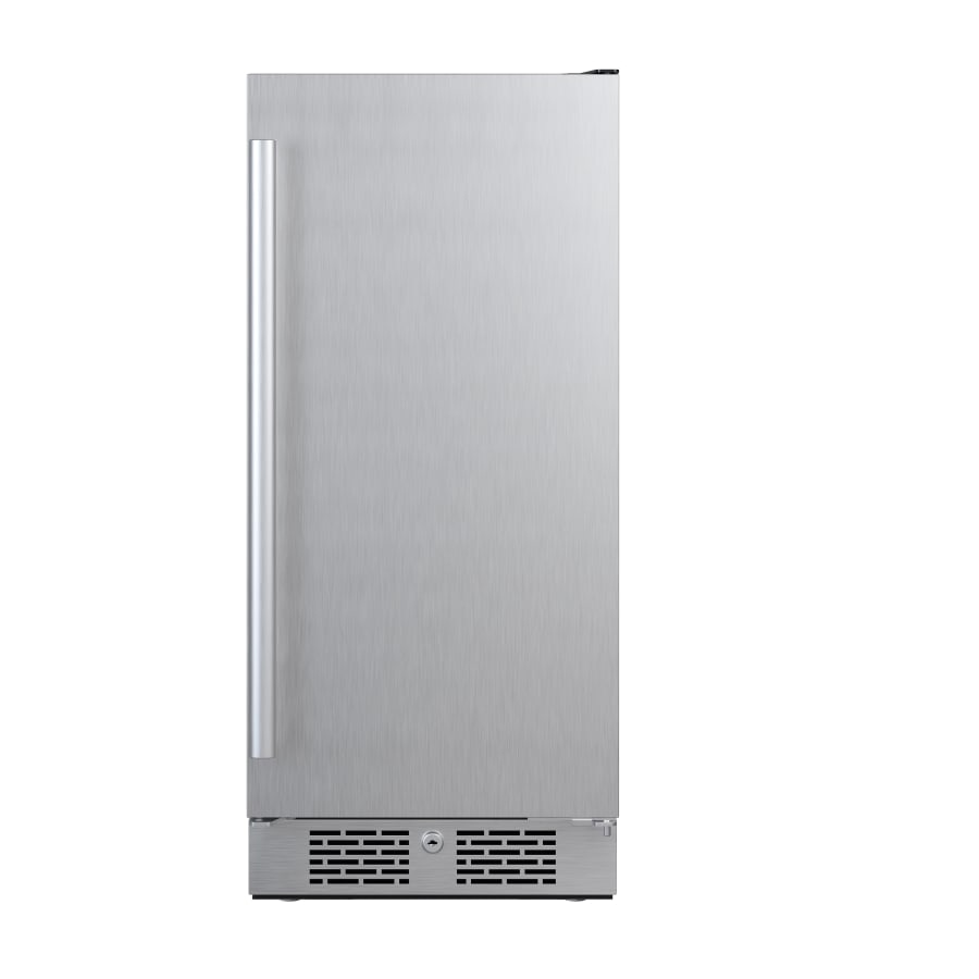 Avallon 15 Inch Wide 3.3 Cu. Ft. Compact Refrigerator with LED Lighting and Right Swing Door - AFR152SSRH