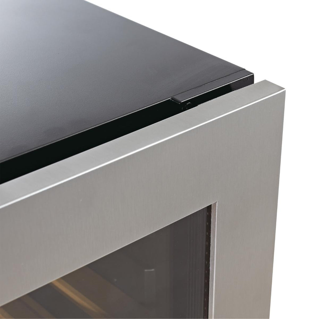 KingsBottle Large Beverage Refrigerator With Low-E Glass Door - KBU425BX
