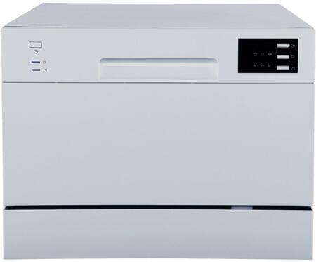 SPT Countertop Dishwasher with Delay Start & LED - Silver - SD-2225DSB